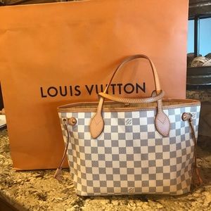 Louis Vuitton Damier Azur Neverfull PM